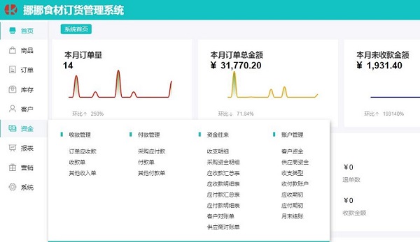 訂單和賬款自動關聯，加速資金周轉